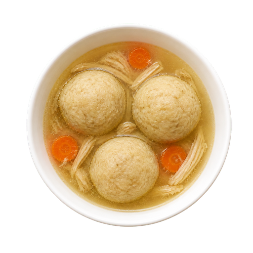 Matzo Ball Soup sticker illustration