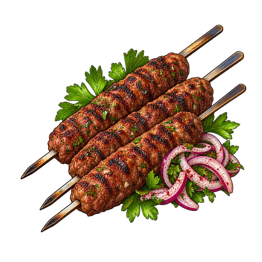 Kofta sticker illustration