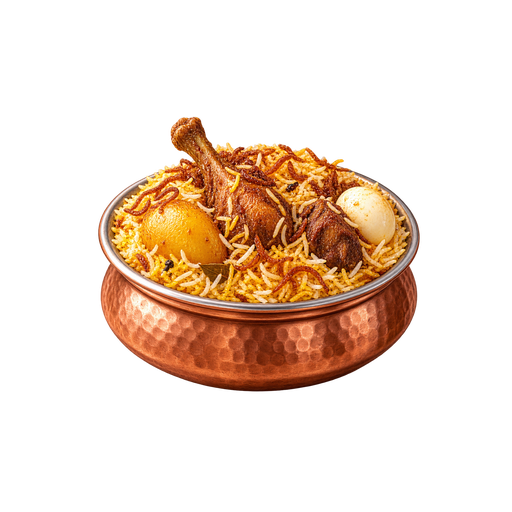 Kolkata Biryani sticker illustration