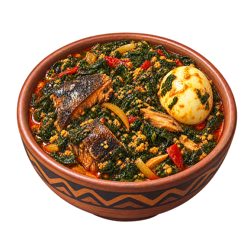 Kontomire Stew sticker illustration