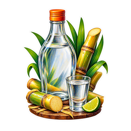 Konyagi sticker illustration