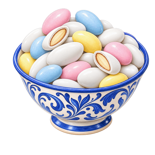 Geroskipou Sugared Almonds sticker illustration