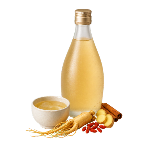 Herbal Rice Wine sticker illustration