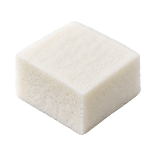 White Snow Rice Cake sticker illustration