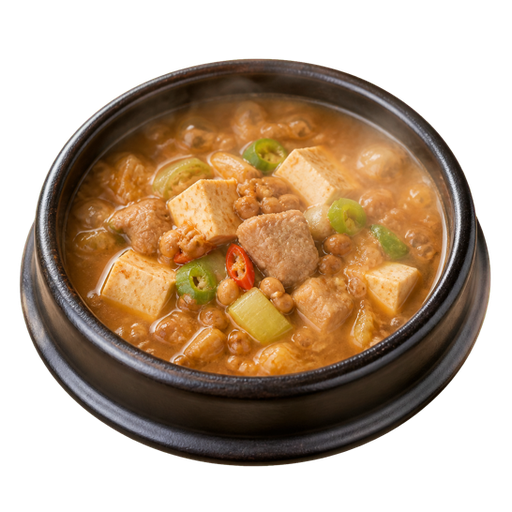 Fast-Fermented Soybean Stew sticker illustration