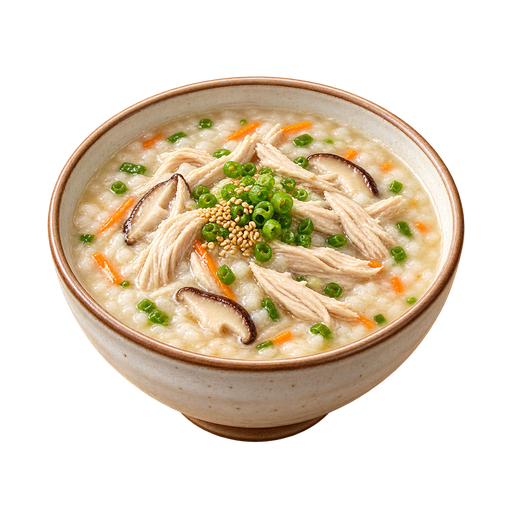 Chicken Porridge sticker illustration