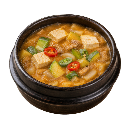 Soybean Paste Stew sticker illustration