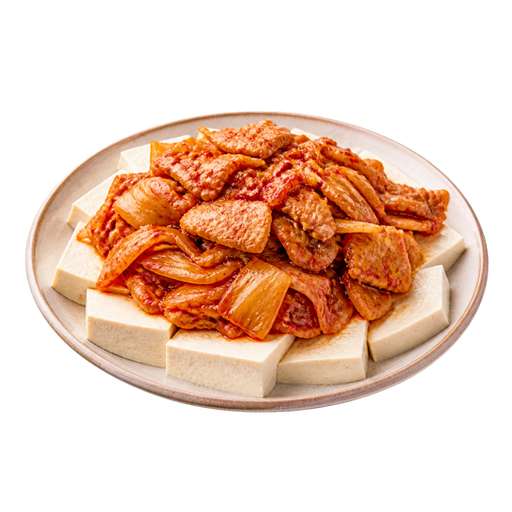 Tofu with Kimchi sticker illustration