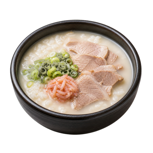 Pork Soup with Rice sticker illustration