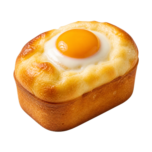 Egg Bread sticker illustration