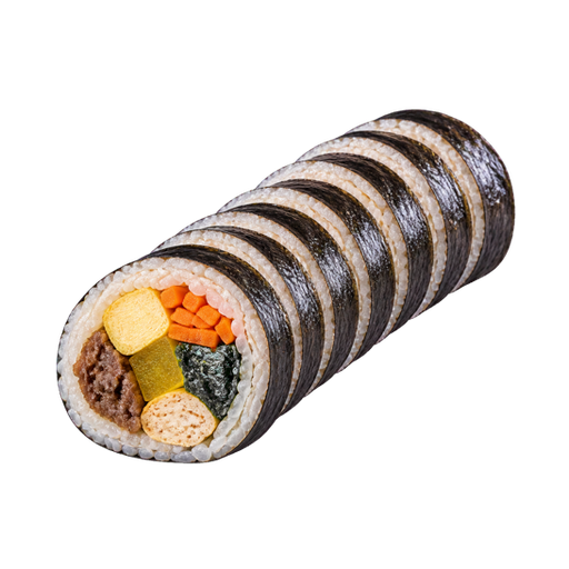 Gimbap sticker illustration