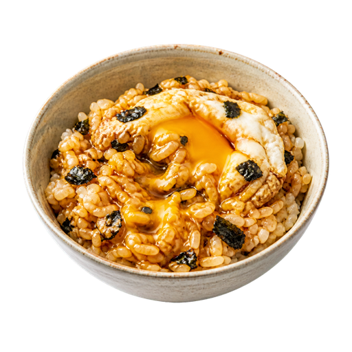 Egg Rice sticker illustration