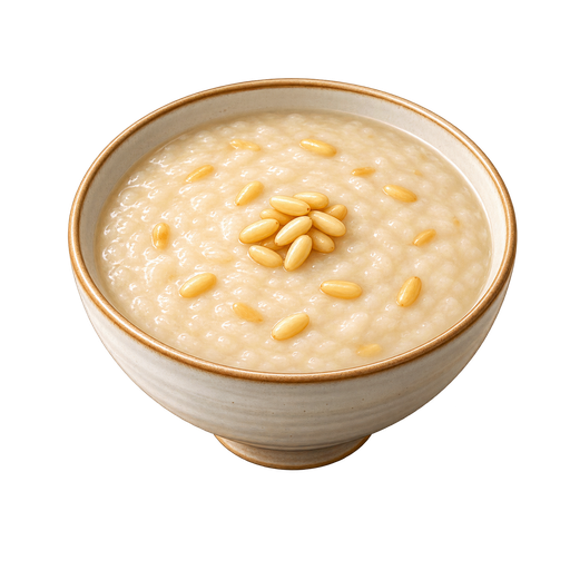 Pine Nut Porridge sticker illustration