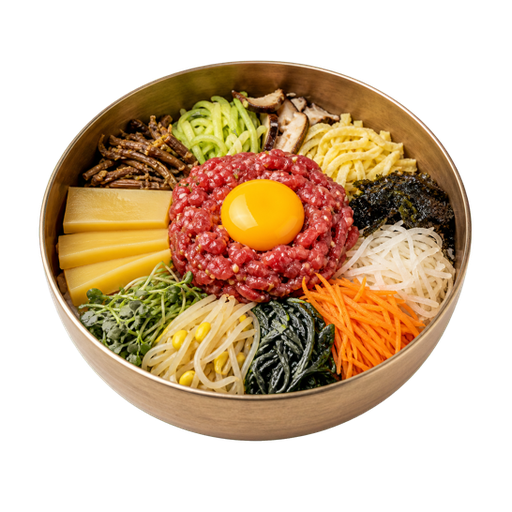 Jeonju Bibimbap sticker illustration