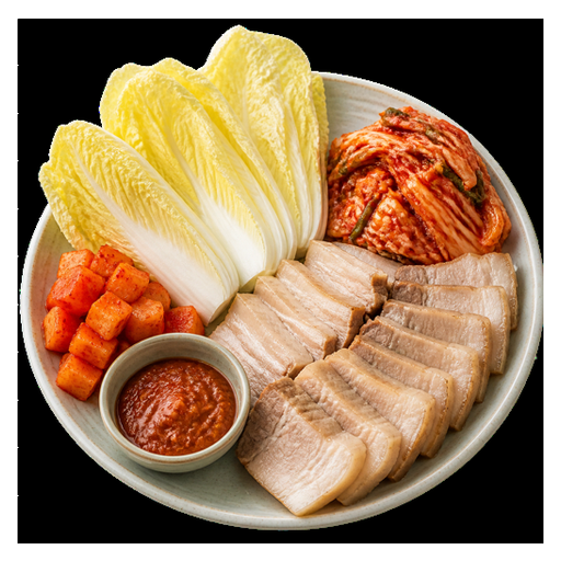 Boiled Pork Wraps sticker illustration