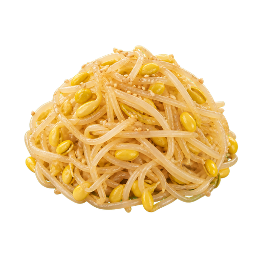 Seasoned Soybean Sprouts sticker illustration