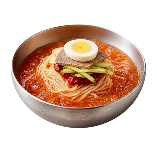 Cold Wheat Noodles sticker illustration