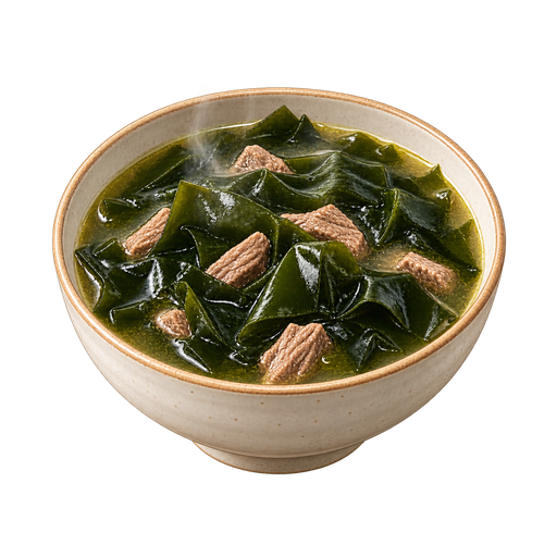 Seaweed Soup sticker illustration