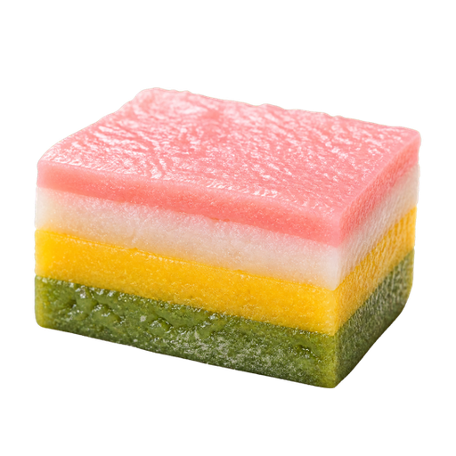 Rainbow Rice Cake sticker illustration