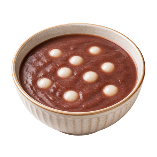Red Bean Porridge sticker illustration