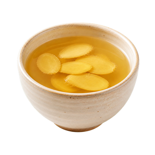 Ginger Tea sticker illustration