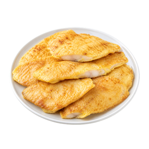 Pan-Fried Fish Fillets sticker illustration