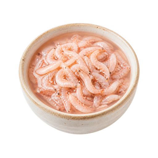 Salted Shrimp sticker illustration