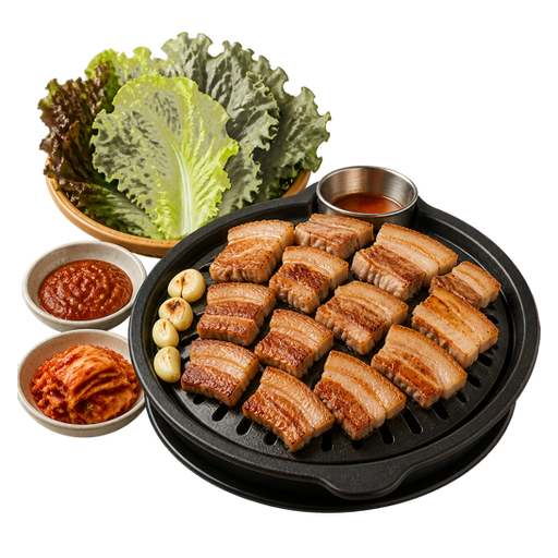 Pork Belly BBQ sticker illustration