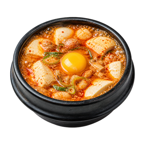Soft Tofu Stew sticker illustration