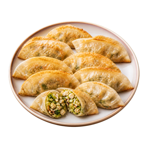 Vegetable Dumplings sticker illustration