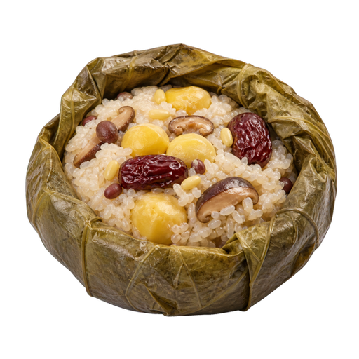 Lotus Leaf Rice sticker illustration