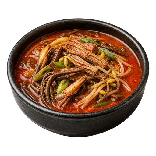 Spicy Beef Soup sticker illustration