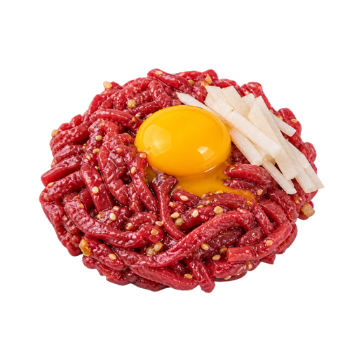 Korean Beef Tartare sticker illustration