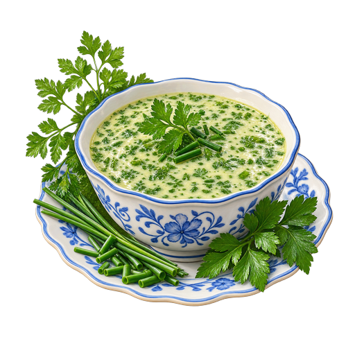 Herb Sauce sticker illustration