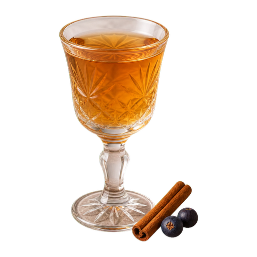 Krupnikas Honey Liqueur sticker illustration