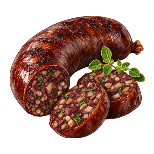Krvavice sticker illustration