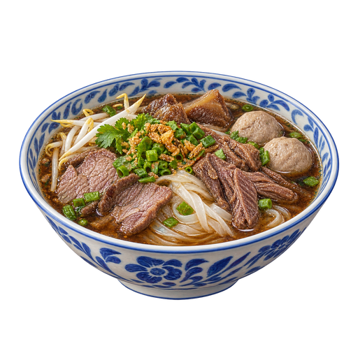 Kuay Teow Neua sticker illustration