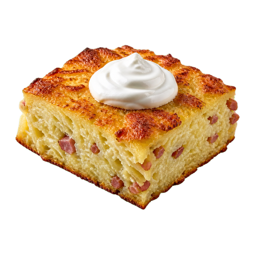 Lithuanian Potato Pudding sticker illustration
