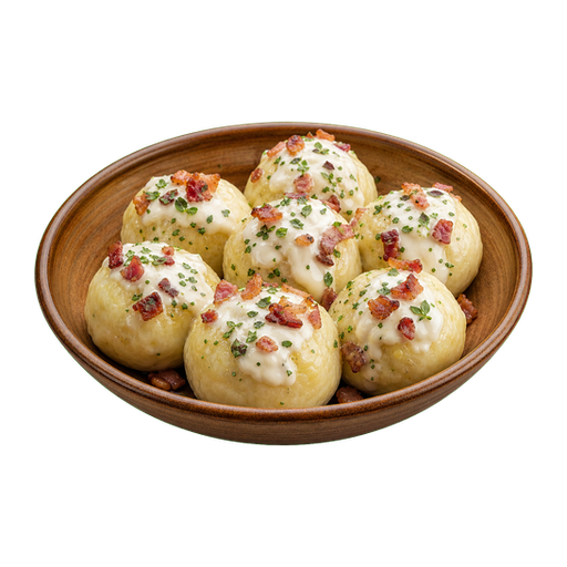 Lithuanian Potato Dumplings sticker illustration