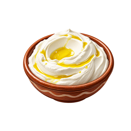 Strained Yoghurt sticker illustration