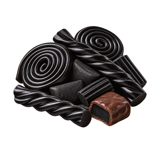 Icelandic Licorice sticker illustration