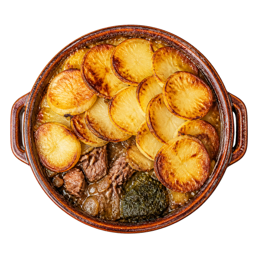Lancashire Hotpot sticker illustration