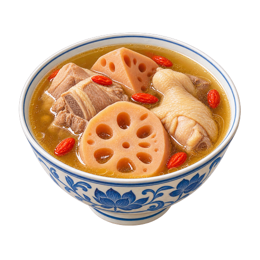 Cantonese Slow-Cooked Soup (Lao Huo Tang) sticker illustration
