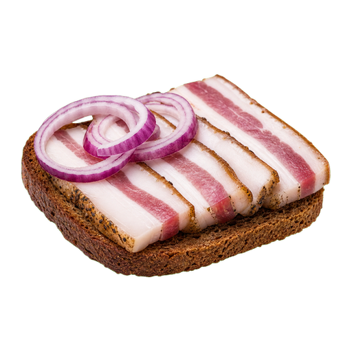 Smoked Pork Back Fat sticker illustration