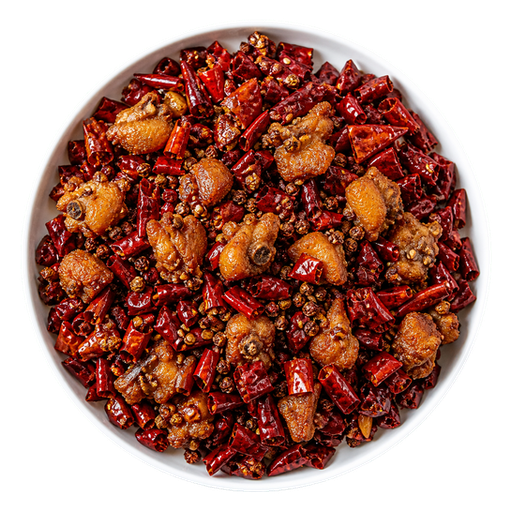 Chongqing Chilli Chicken sticker illustration