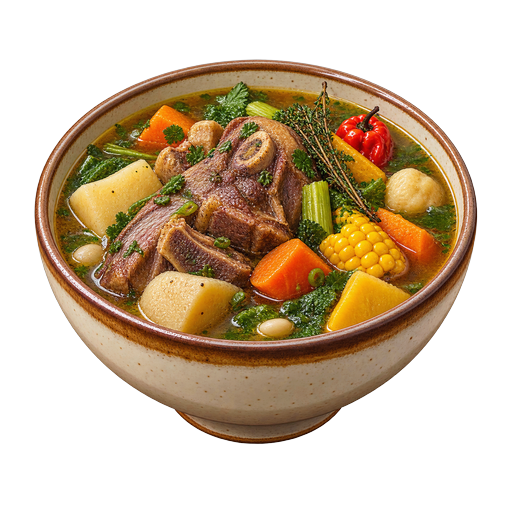 Lamb Neck Bouillon sticker illustration