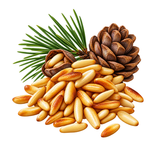 Pine Nut sticker illustration