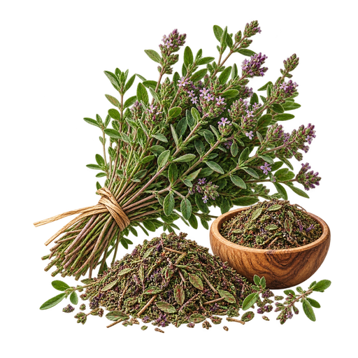 Wild Thyme sticker illustration