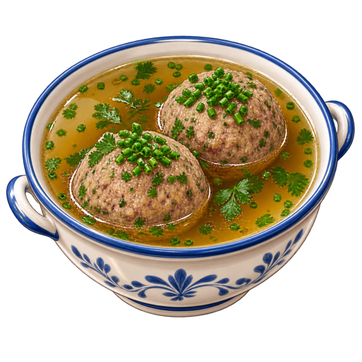 Liver Dumplings sticker illustration
