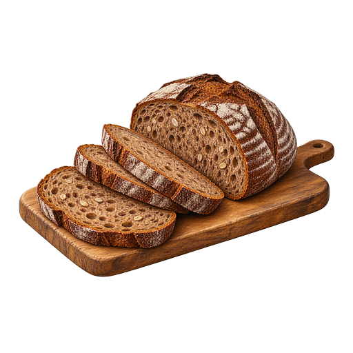 Lesachtal Bread sticker illustration